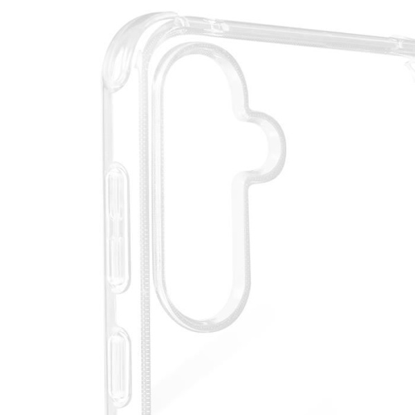 Beskyttelsesetui - MYWAY - Samsung Galaxy S23 FE - Forstærkede hjørner - Gennemsigtig - Glat Transparent