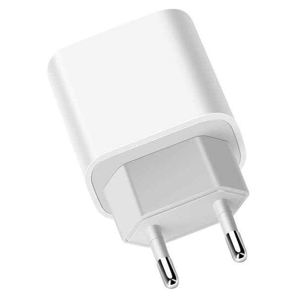 USB-C Väggladdare 20W - MW - Kompakt - Power Delivery - Överhettningsskydd - Vit Vit