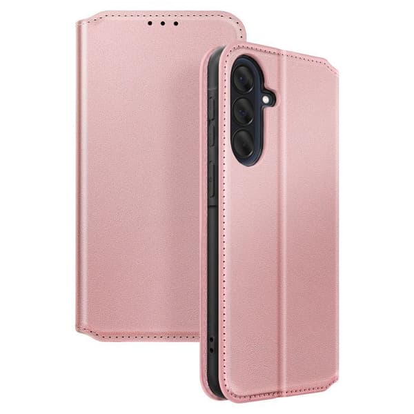 Magnetiskt Flipfodral för Galaxy A57 Ställfunktion Classic Edition Roséguld Roséguld