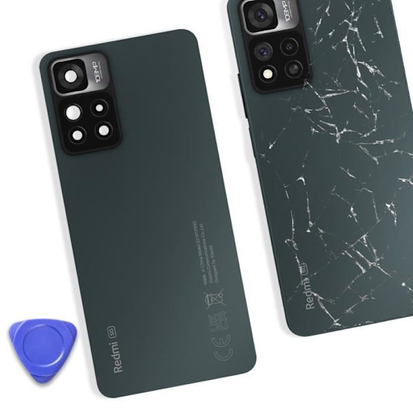 Bakruta - XIAOMI - Redmi Note 11 Pro Plus 5G - Grön - Original Grön