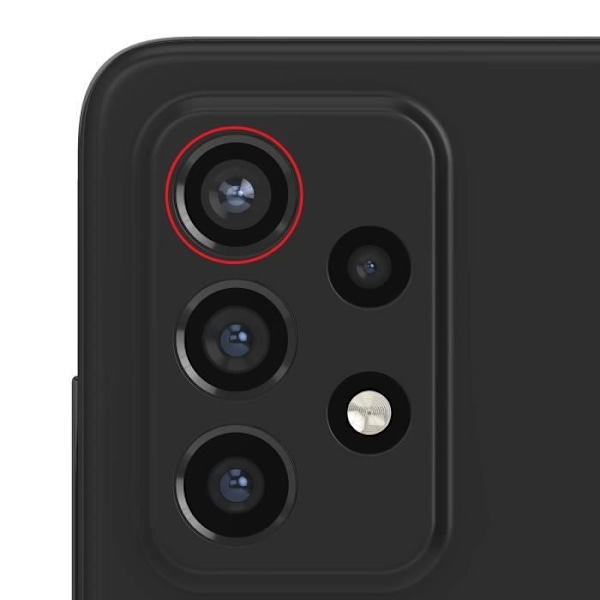 Ultra vidvinkel kameraobjektiv til Samsung Galaxy A72 og A52 Gennemsigtig Transparent