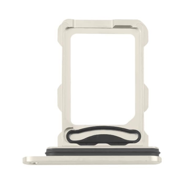 SIM-kortsskuffe til iPhone 16 Pro og 16 Pro Max Nano SIM Plads Beige Beige