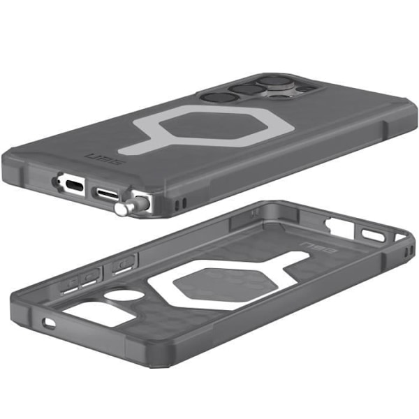 Coque för Samsung S25 Ultra Bihoney Translucent Essential Armor UAG Mörkgrå Grå