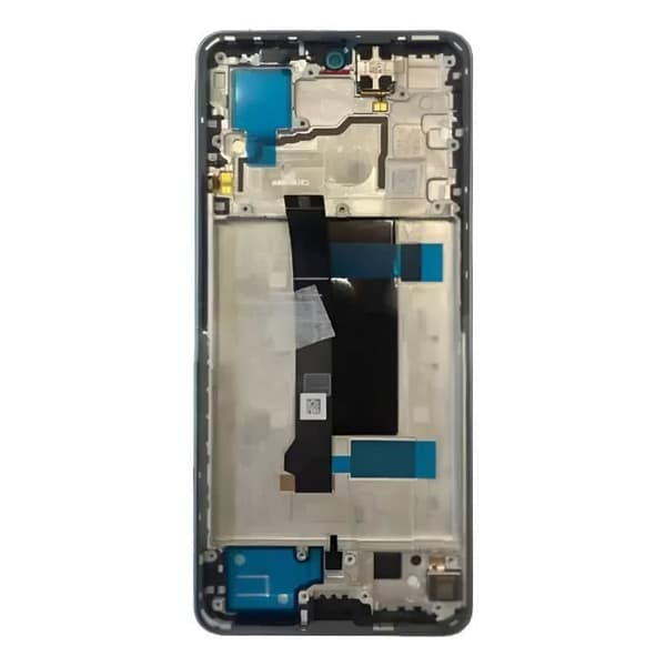 LCD-skærm - Xiaomi - Redmi Note 13 Pro - For-samlet touchscreen - Lys blå chassis - 5,5 tommer Blå