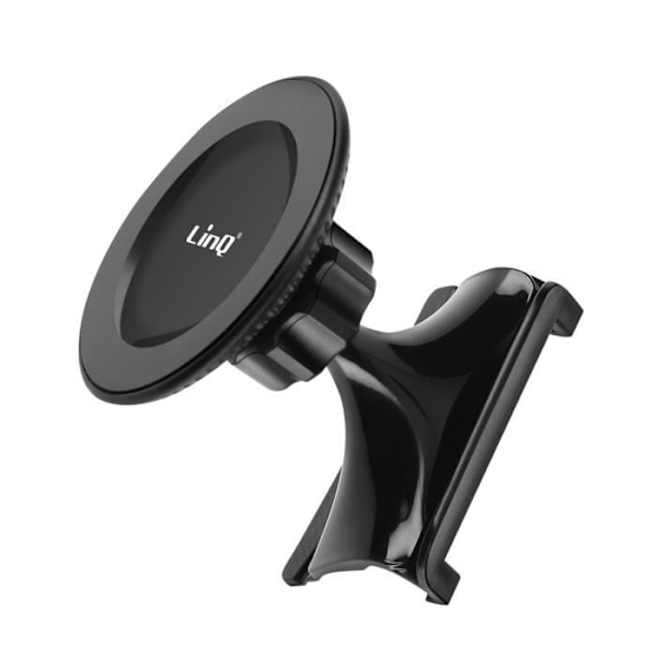 Magnetisk bilholder - LINQ - Tesla Model S/X - 360° rotation - Gittertilbehør - Kraftig magnet Svart