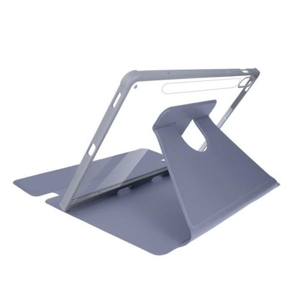 Kansi Samsung Galaxy Tab S9 FE:lle - AVIZAR - Slim Collection - 360° pyörivä jalusta - laventeli Lila