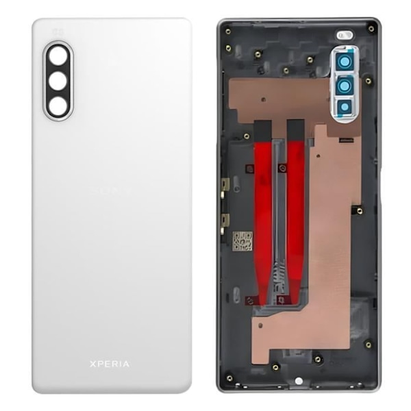 Erstatningsbagskærm til Sony Xperia 10 2 Hvid Vit