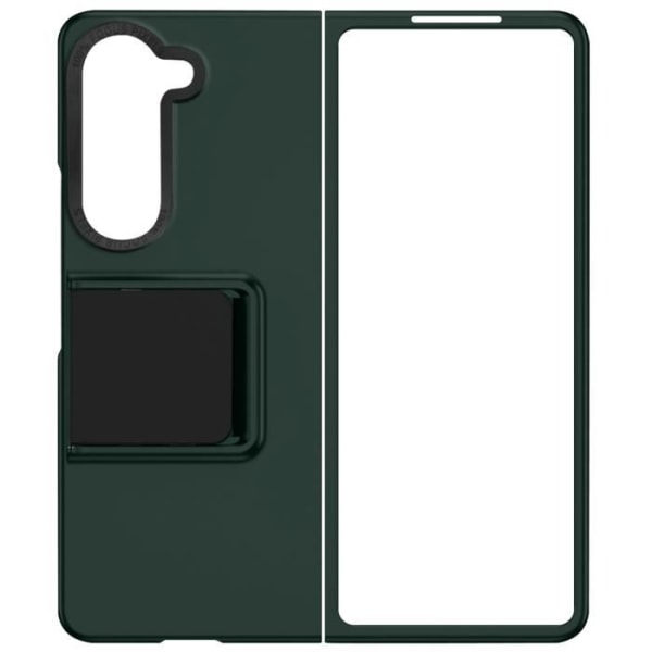 Kotelo Samsung Galaxy Z Fold 5:lle - AVIZAR - Klassinen jalusta - Vihreä - Jalustan tuki Grön