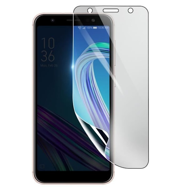 Skärmskydd - 3MK - Asus Zenfone Max M1 ZB555KL - Stötsäker Hydrogel - Transparent - Reptålig Transparent
