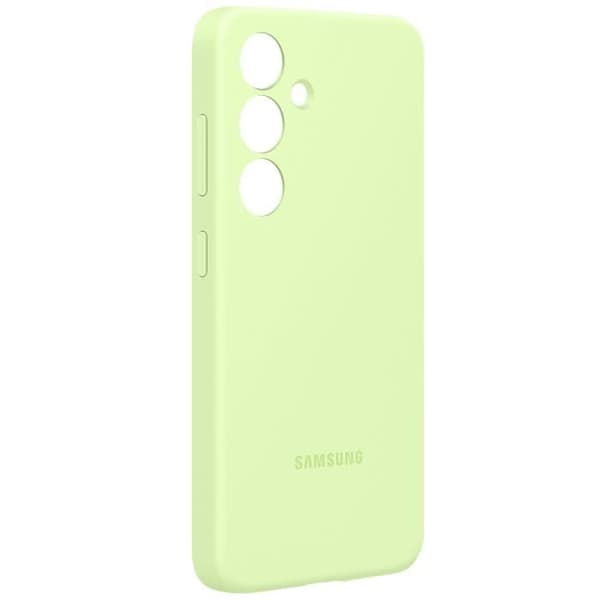 Skal - SAMSUNG - Galaxy S24 - Mjuk Silikon - Hållbart Skydd - Matt Soft Touch Design Grön