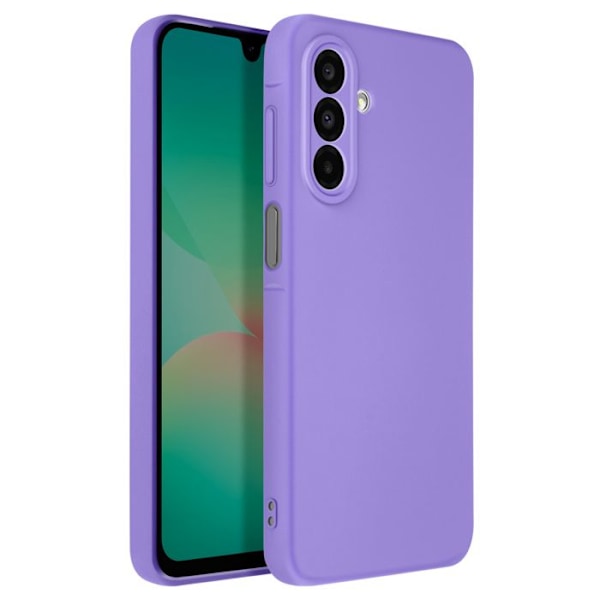 Coque för Samsung Galaxy A26 Halvhård Soft-touch Anti-fingeravtryck Lila Lila