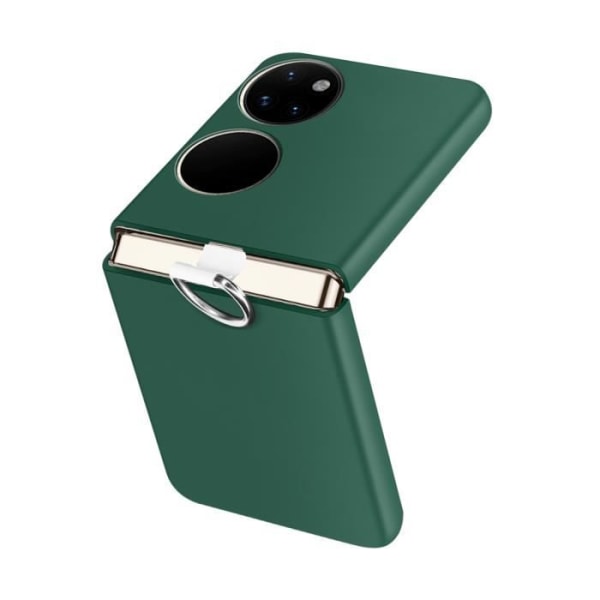 Huawei P50 Pocket Case Rigid Design 2 dele Holdering Grøn Grön