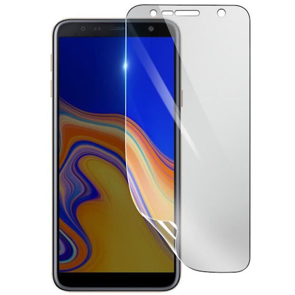 Skärmskydd - 3MK - Samsung Galaxy J4 Plus - Stötsäker Hydrogel - Transparent - Reptålig Transparent