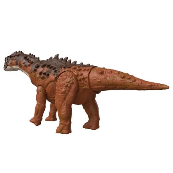 Jurassic World Figure - MATTEL - Ampelosaurus Mega Action - Stor skala - Realistiske bevægelser - Alders 4 og opefter Flerfärgad