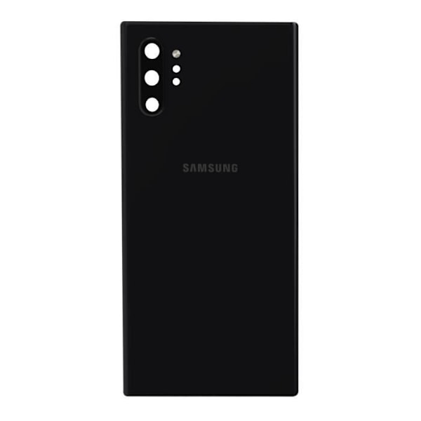 Udskiftningsglas bagpå - AVIZAR - Samsung Galaxy Note 10 Plus - Sort Svart