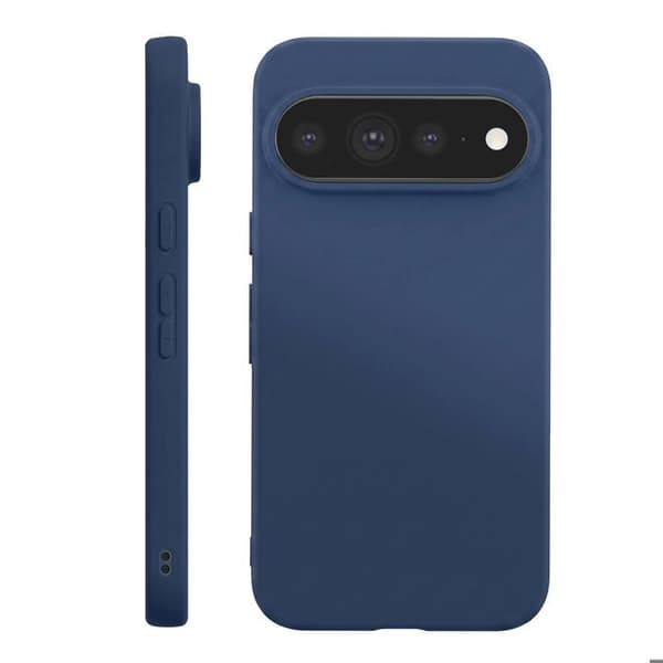 Silicone Cover til Pixel 11, Stødabsorberende, Olieforsinket, Mørkeblå Blå