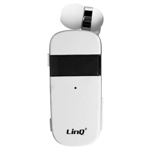 Multipoint Bluetooth Headset 10h Autonomy Indragbar Kabel R8344 LinQ Vit