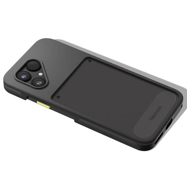 Coque - FAIRPHONE - Fairphone 6 - Semi-rigid Silikone - Antiskrid - Sort Svart