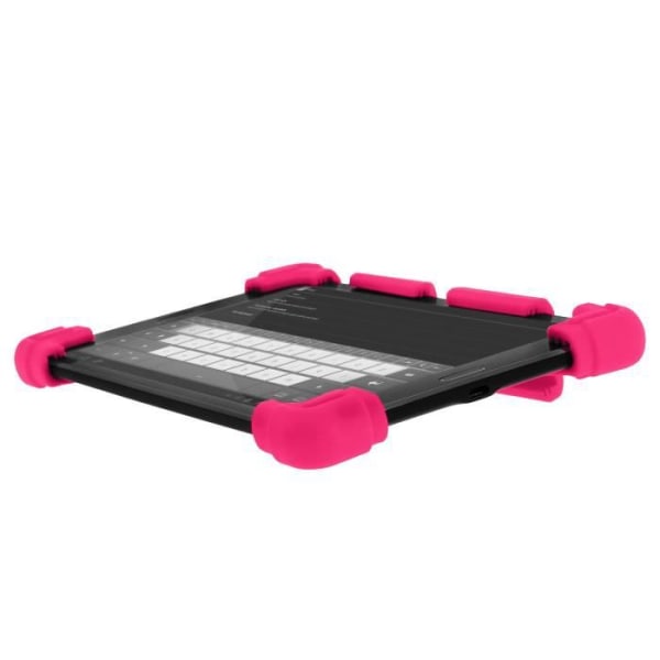 Tablettfodral - AVIZAR - Universell - Silikon Gel - Stötabsorberande - Bordstöd Rosa