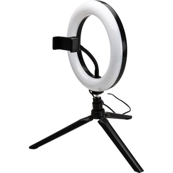 Kit til vlogging og fotografering med stativ og Bigben storformat LED-lampe