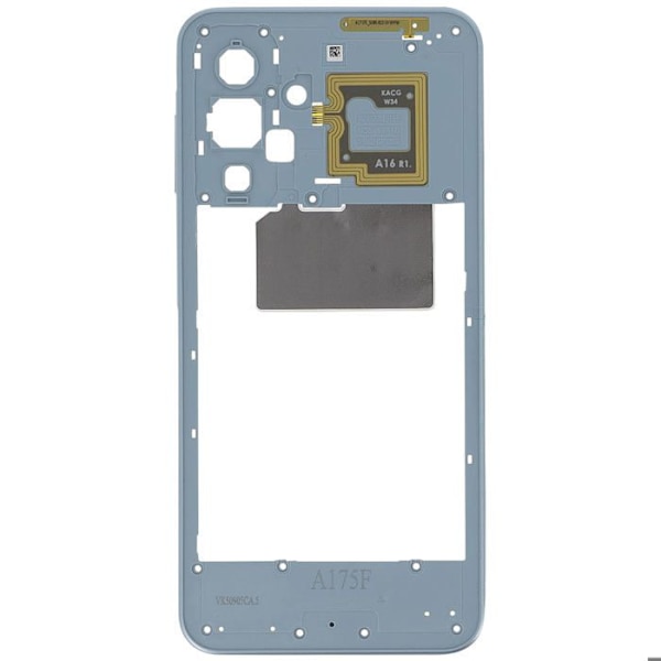 Erstatningscentralchassis til Samsung Galaxy A17 4G Lys blå Blå
