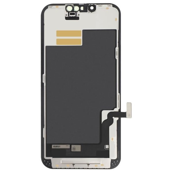 LCD-skærm - AVIZAR - iPhone 13 - OLED berøringsglas - Sort chassis - Nem installation Svart