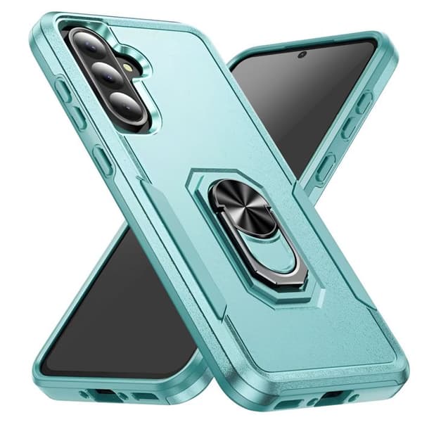 Coque Antichok - Samsung Galaxy A56 - Turkis - Fastholdelse - Video support Blå