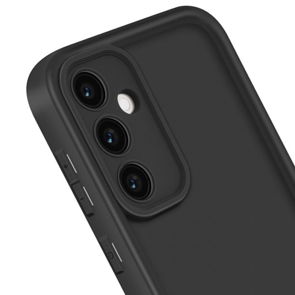 Coque til Samsung Galaxy S23 FE Soft Touch Hævede Kanter Sort Svart