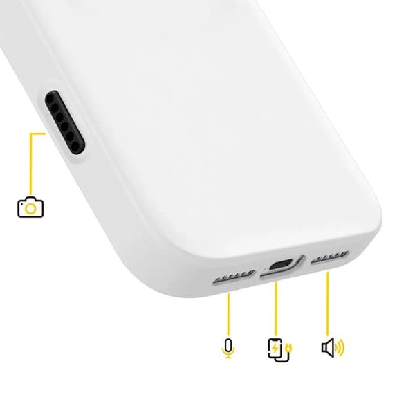 "Cover til iPhone 17 Pro Model SolidX Stødabsorberende 3.5 m MIL-STD 810G certificeret Rhinoshield Hvid" Vit