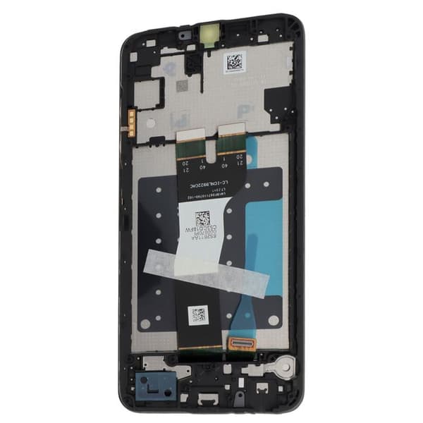 LCD-skærm - SAMSUNG - Galaxy A05s - Touchglas - Sort chassis - Nem installation Svart