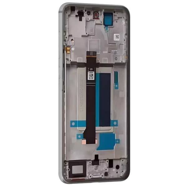 LCD-skärm - Xiaomi - Redmi Note 13 Pro Plus - Förmonterad Touchscreen - Vit Chassi - Lätt installation Vit