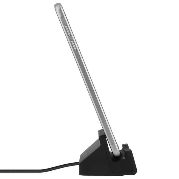 Smartphone-dock - Noname - Micro-USB - Snabb laddning - Synkronisering - Svart Svart