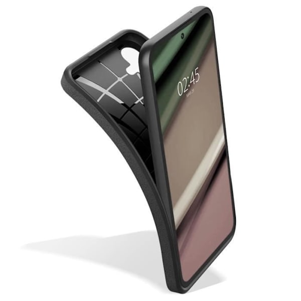 Silikonfodral till Samsung Galaxy S23 FE - Spigen Core Armor - Svart Svart