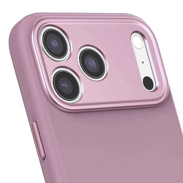 MagSafe-fodral - DEKODAD - iPhone 17 Pro Max - Antimikrobiell silikon - Stötsäker - Elegant Ros
