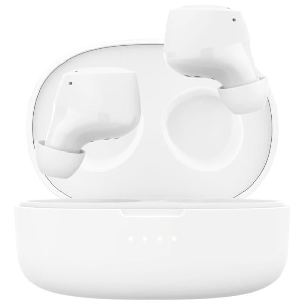 Trådløse Bluetooth 5.2 høretelefoner med touchkontrol og dobbelt mikrofon Belkin Hvid Vit