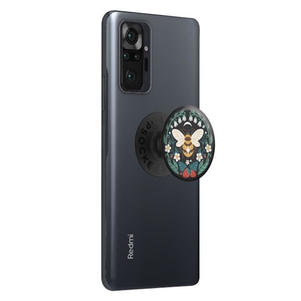 Smartphone tilbehør - POPSOCKETS - Design Bi - Video Støtte - Sammenklappelig - Ultra Let Bi