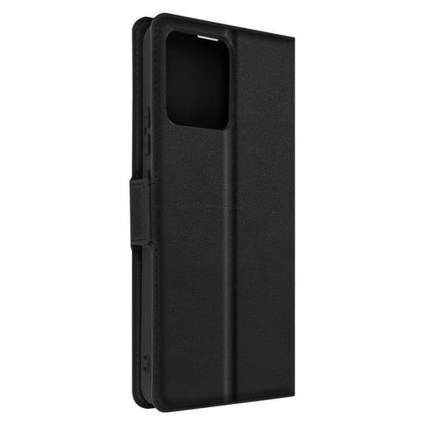 Realme C30 Case Kortholder Video Support Dobbelt Tab Sort Svart