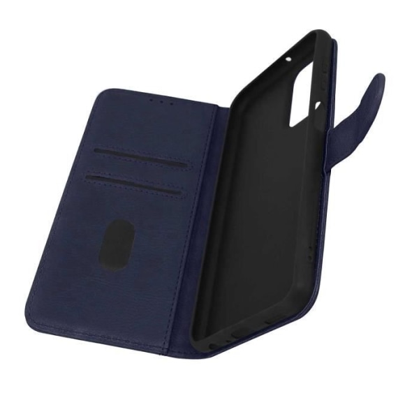 Samsung Galaxy M23 Flip Case Wallet Video Support Funktion blå