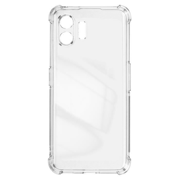 AVIZAR Nothing Phone 2 -puhelinkotelo - Pehmeä geelisilikoni - Iskunkestävät vahvistetut kulmat - Läpinäkyvä Transparent