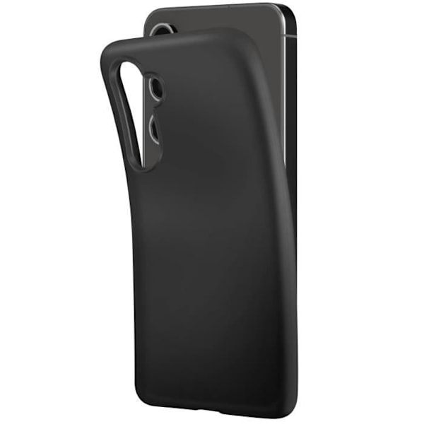 Samsung Galaxy S24 FE Pehmeä Silikoni Kuori Ohut Mayaxess Musta Svart