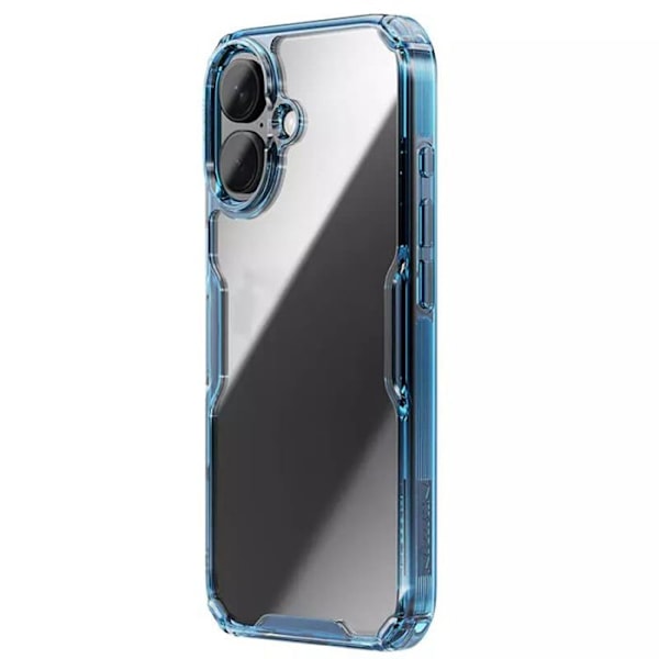 Suojakuori - Nillkin - iPhone 16 - Puolijäykkä - TPU - Sininen Blå