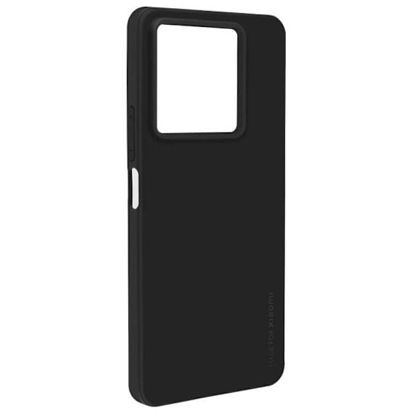 Xiaomi Redmi Note 13 5G Silicone Mate Soft Touch -kotelo Xiaomi Blackille Svart