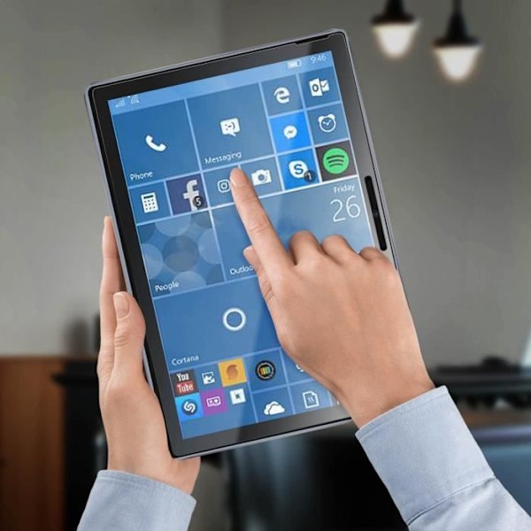 Beskyttelsesfilm - AVIZAR - Microsoft Surface Pro 7 - 9H hærdet glas - Ultra tynd - Anti-eksplosion Transparent, vit
