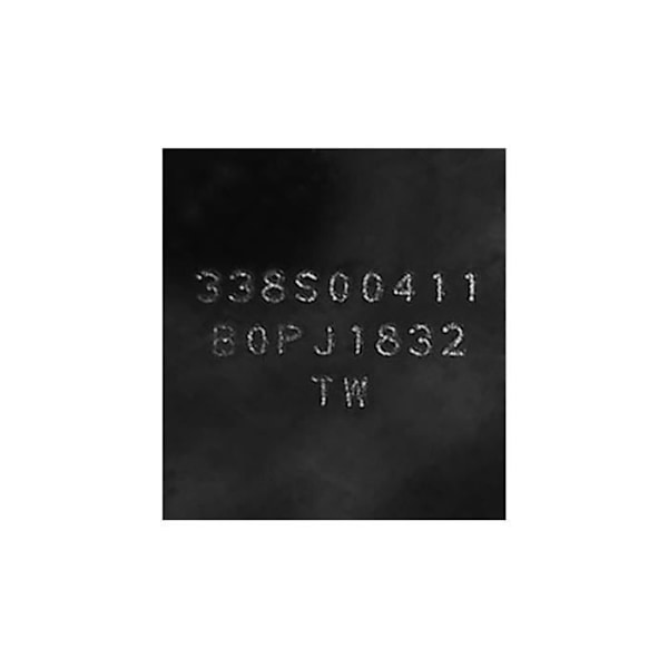 Audio Management IC Chip - AVIZAR - iPhone 12, 11, XS Max og XS Black - Gendanner lydkvaliteten Svart