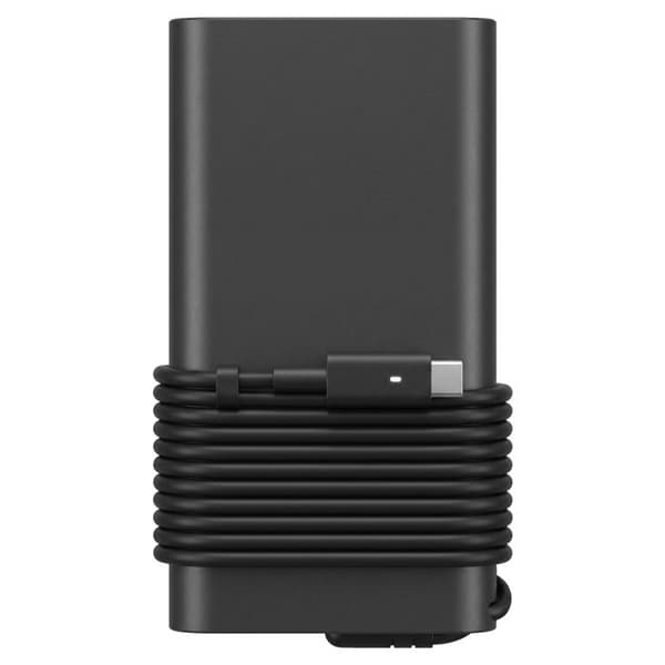 USB-C Strømforsyning til Dell / Lenovo PC PD 90W med 2,7m Sort Kabel Svart