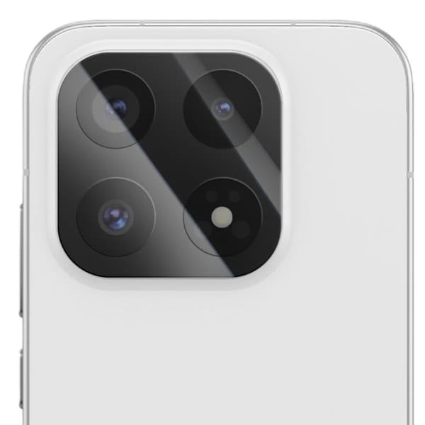 Bagkamera Beskyttelse til Xiaomi 17 i 9H Hærdet Glas Sort Svart