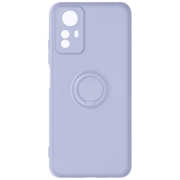 Älypuhelinkotelo - AVIZAR - Xiaomi Redmi Note 12S - Integroitu rengas - Laventelin violetti - Pehmeä kosketus Lila