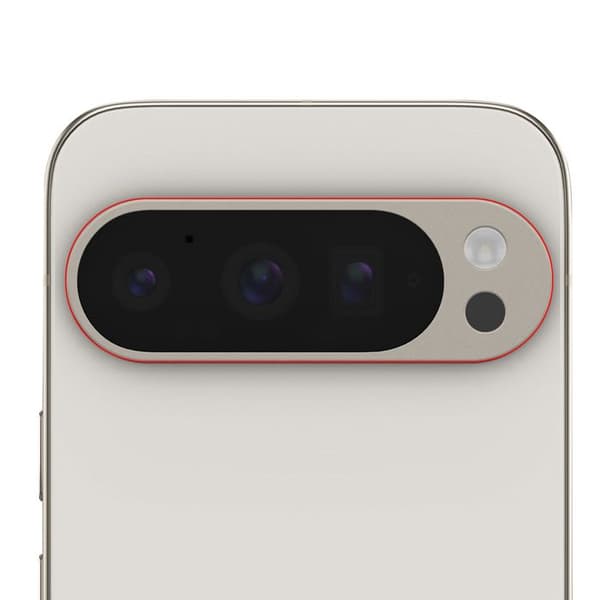 Bagkamera Linse - Google Pixel 9 Pro - Hvid - Beskyttelse - Udskiftning Vit