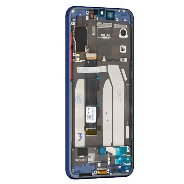 Skärm för Xiaomi Mi 9 SE LCD + Touch Glass + Xiaomi blått chassi Blå