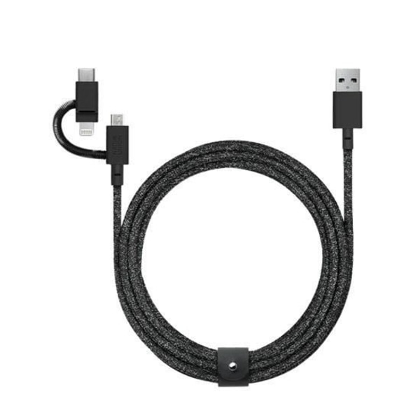 Native Union Eco Belt Universalkabel (2m) Sort